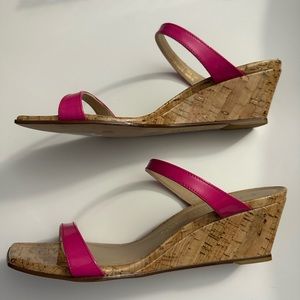Stuart Weitzman wedge sandals